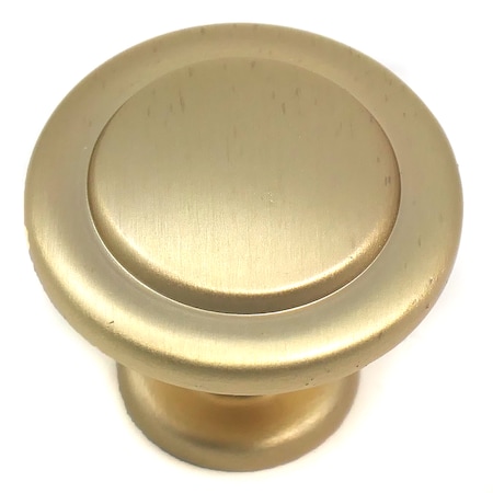 Laurey 1 3/8" Knob Newport Satin Brass 57004